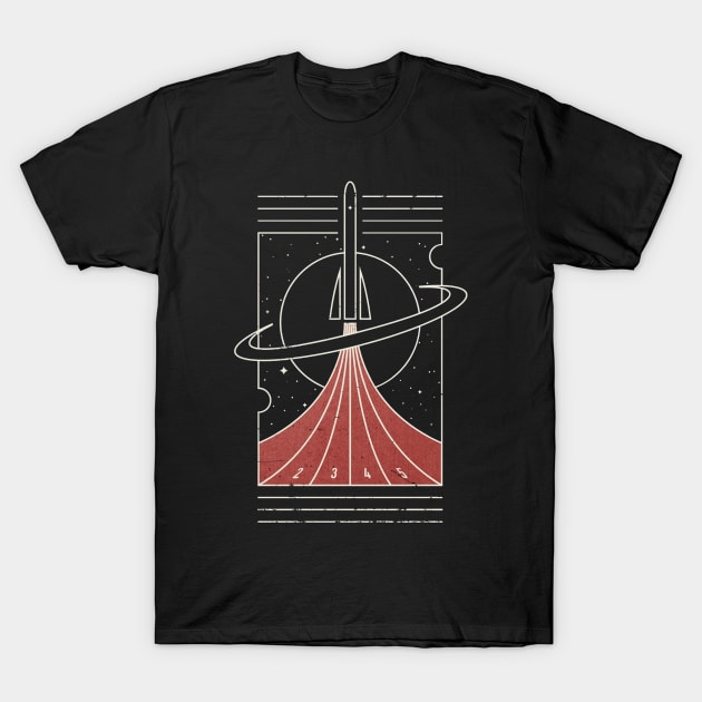 Space Race T-Shirt by Laamon